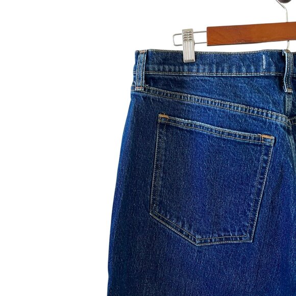 Abercrombie & Fitch NEW The Vintage High Rise Straight Jeans Size 14L - Picture 10 of 16